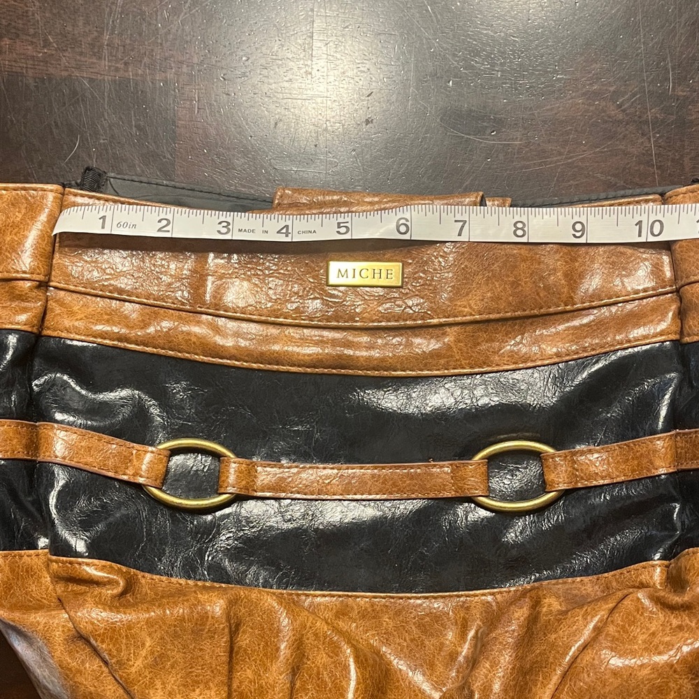 Miche ‘Madison’ Brown & Navy Demi Size Shell - Picture 8 of 12